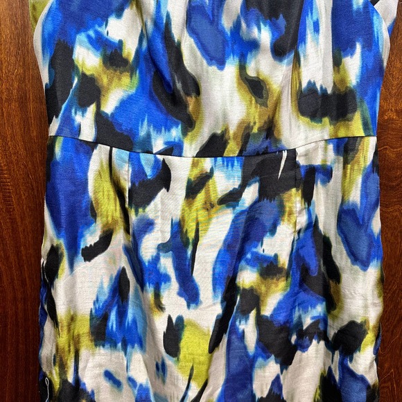 Tahari Authhur S Levine Womens Size 10 Colorful Cocktail Dress - Picture 3 of 8
